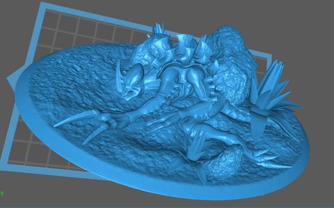 space bug cult father corpse base or objective marker