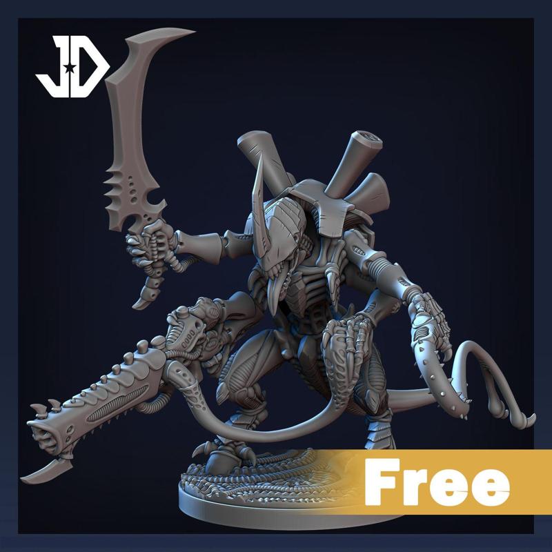 Lord of the hive - tyranimorphs STL Free model