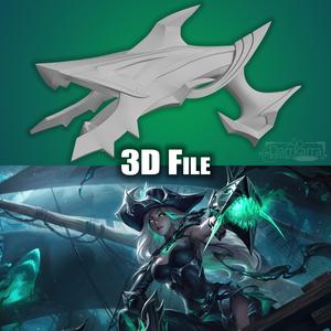 Ruined Miss Fortune League of Legends STL file