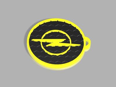 keychain opel logo