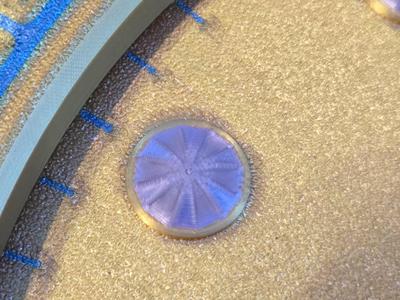 Diamonds for rolex clock