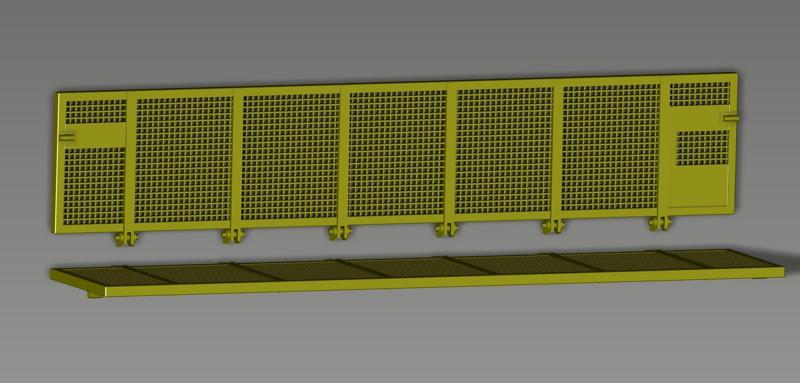 Cargo Bed Sides for Flak FAMO