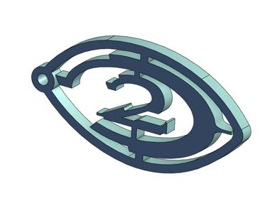 HALO2 KEYCHAIN V127