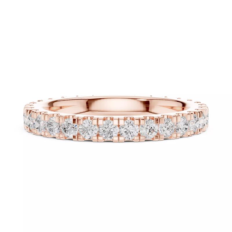 2mm Round Cut Diamond Stacking Wedding Band 3DM STL Video