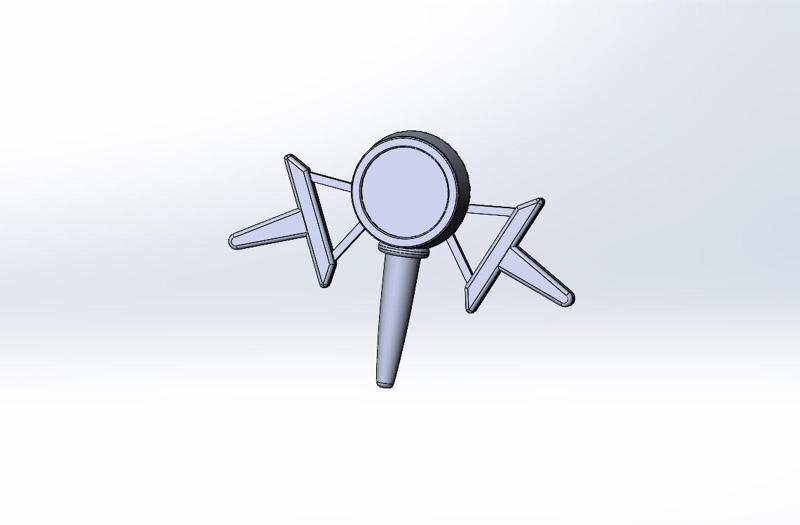 Tri-Edge's belt buckle