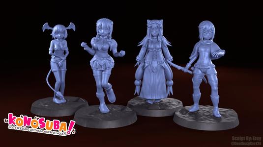 BUNDLE - Konosuba TRPG Character Bundle 02