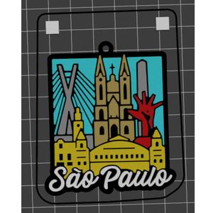 Chaveiro - Keychain Cidade São Paulo