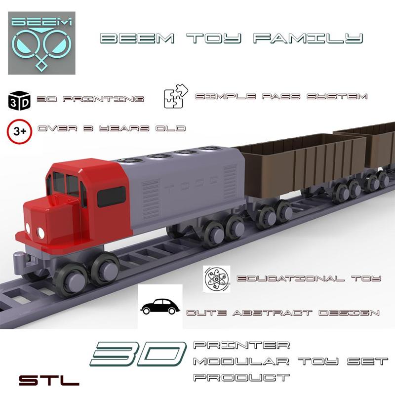 LOCOMOTIVE AND COAL WAGON