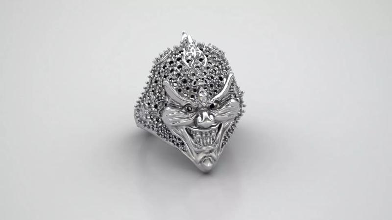 Inferno Grin Ring