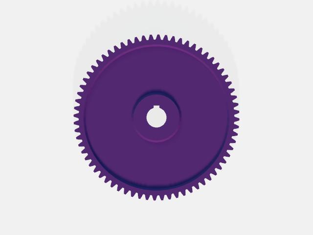 GEAR DN 350 MM DN42 MM
