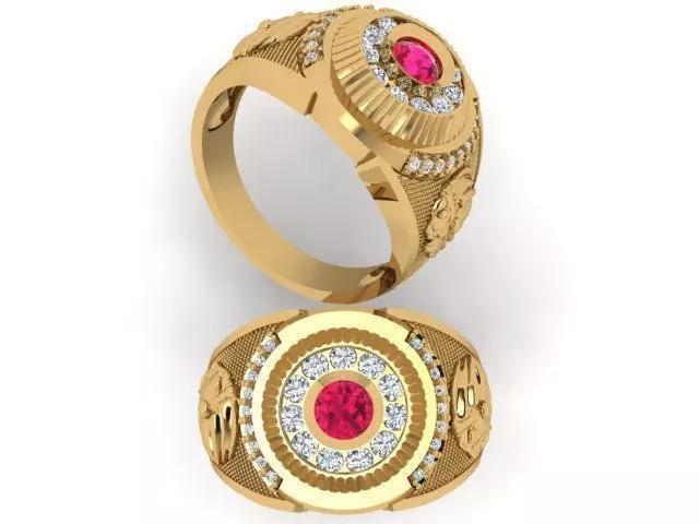 Irresistible Charm of American Style Men Rings