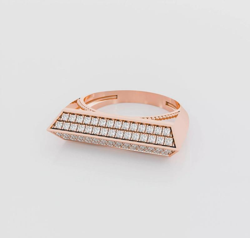 Italian diamond ring