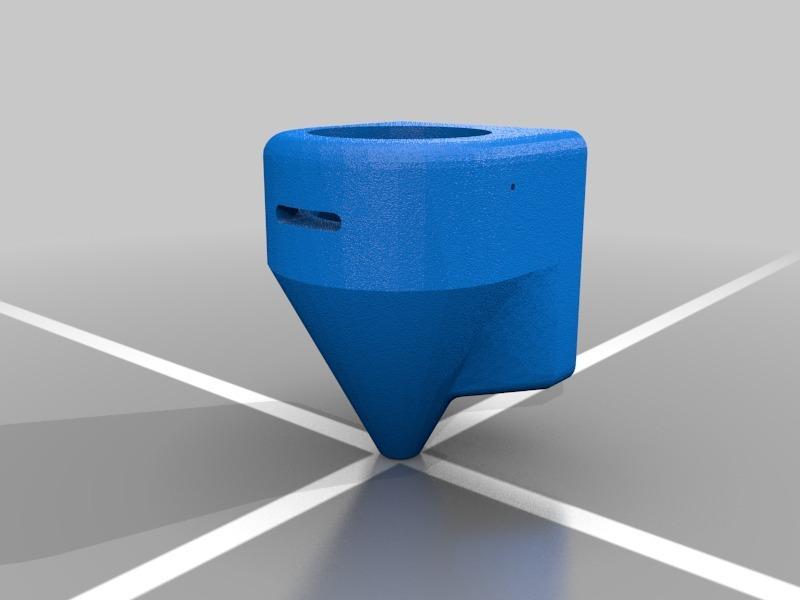 K40 laser cutter air assist fan duct