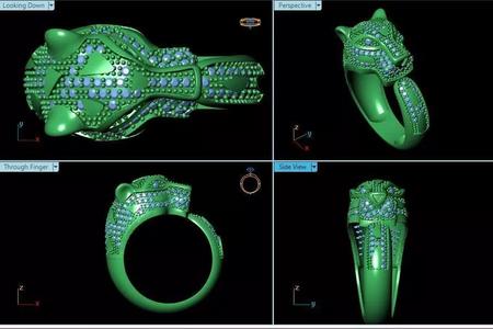 hors ring gold