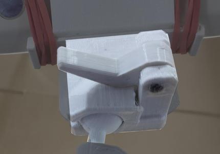 ball and socket mount with lever actuated locking mechanism