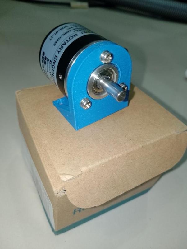 E38S6G5 type incremental rotary encoder mount