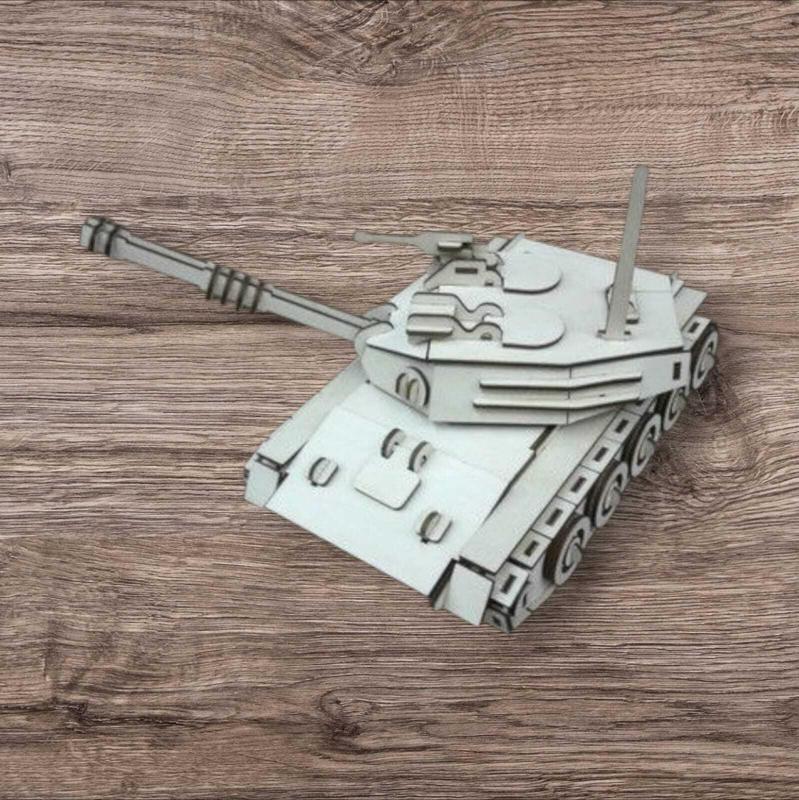 3D tank puzzle