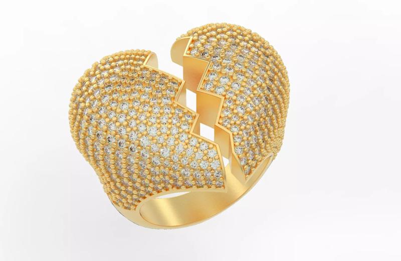 Broken Heart Ring