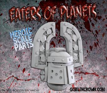 Eaters of Planets Holes Helm with skulls