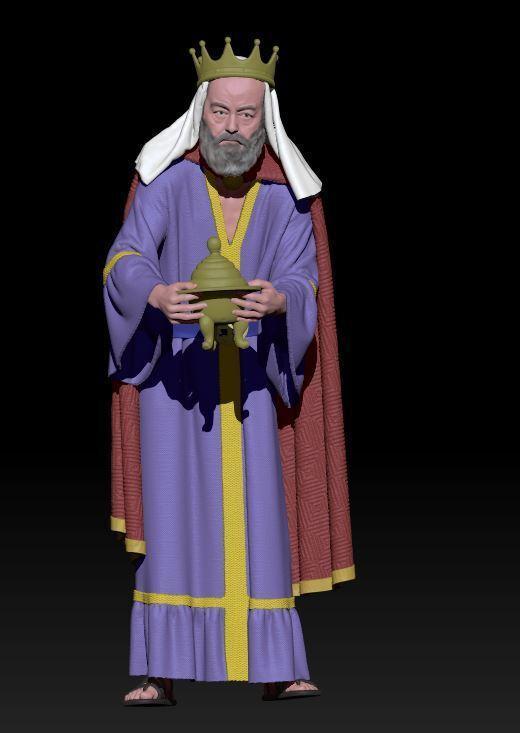 Standing Wise King - Gaspare