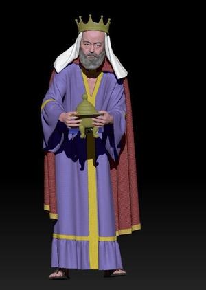 Standing Wise King - Gaspare