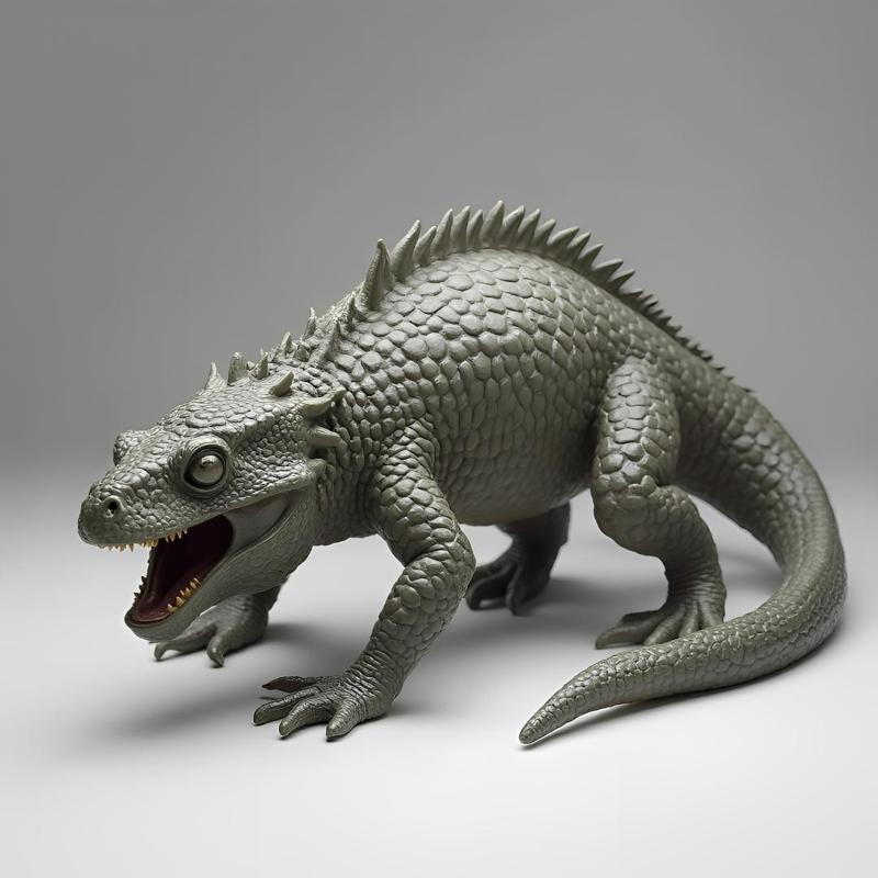 Scaled Spined Terror: 28-32mm Miniature