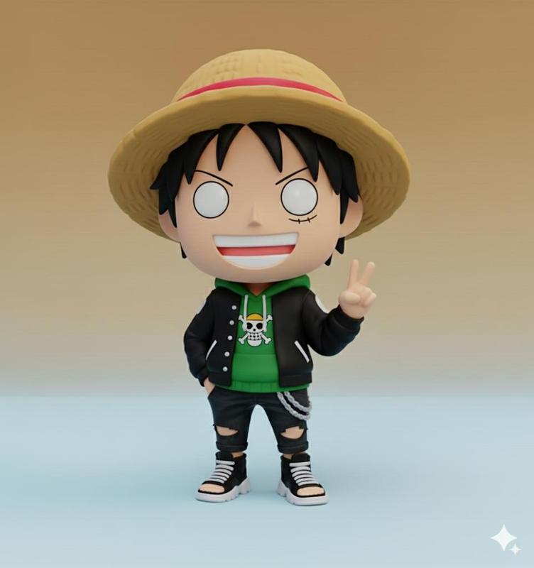 Monkey D. Luffy Modern and Urban Edition