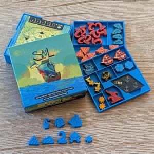 Sail Custom Game Insert and Token Upgrades