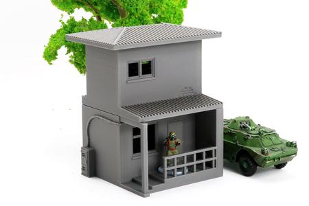 Soviet Small Guard House – Zona Alfa Wargaming Terrain