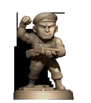 flint gi joe chibi style marvel united
