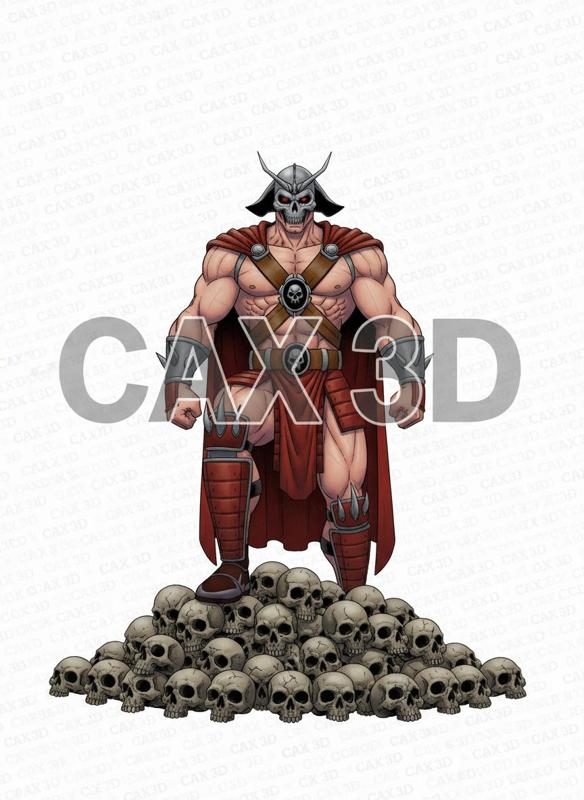 shao kahn mortal kombat version 4