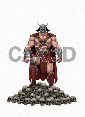shao kahn mortal kombat version 4