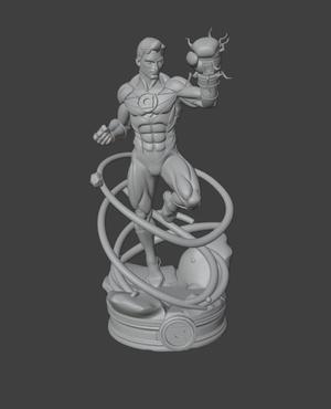 Action Figure Green Lantern Hal Jordan (Enhanced Design)
