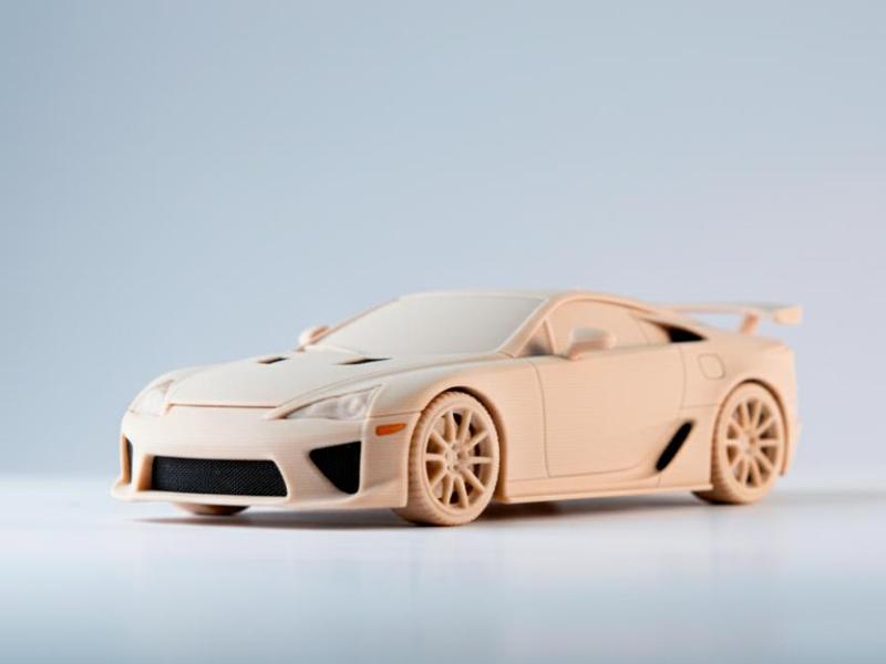 Lexus LFA 3D Model Car