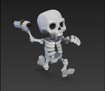 Larry skeleton of Clash Royale