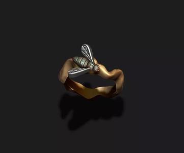 bee honey ring