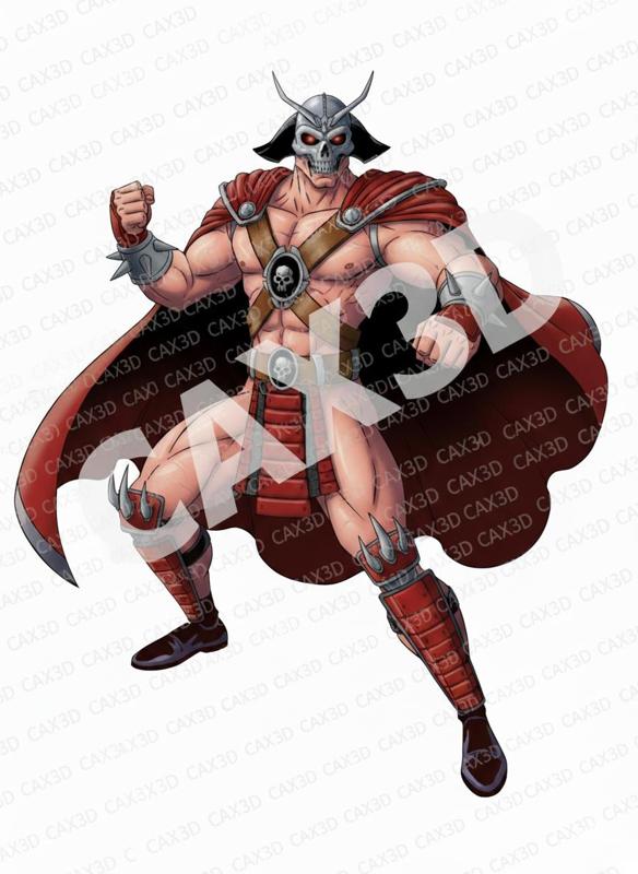 shao kahn mortal kombat version 1