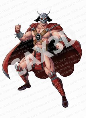 shao kahn mortal kombat version 1