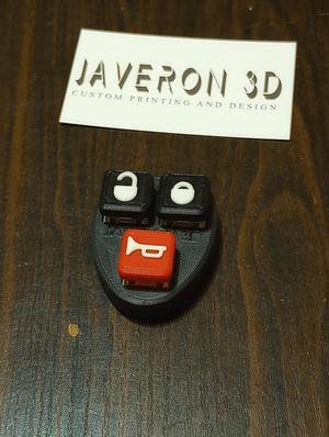 clicker- Key Fob- Javeron 3D