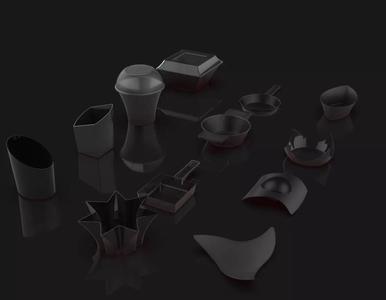 Dishes    Utensils for a camping picnic house or beach