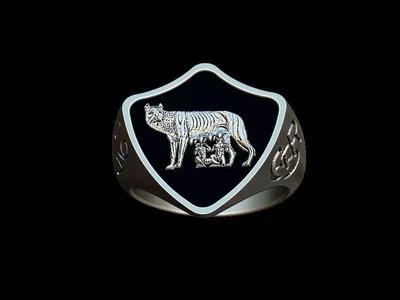 AS Roma vintage ring