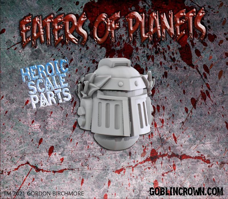 Eaters of Planets Grill Helm with laurels