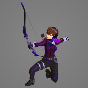 Hawkeye Kate Bishop MCU Statuette