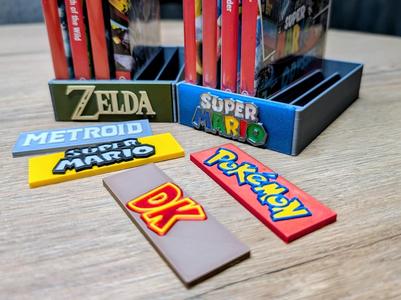Magnetic Nintendo Switch Game Holder