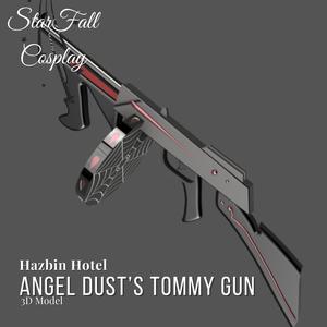 Angel Dusts Tommy Gun Hazbin Hotel Cosplay
