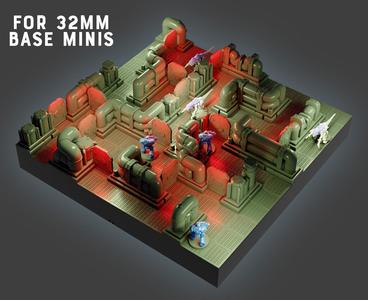 Space Station Terrain for OUTPLAYED Gamebox - 32mm Minis