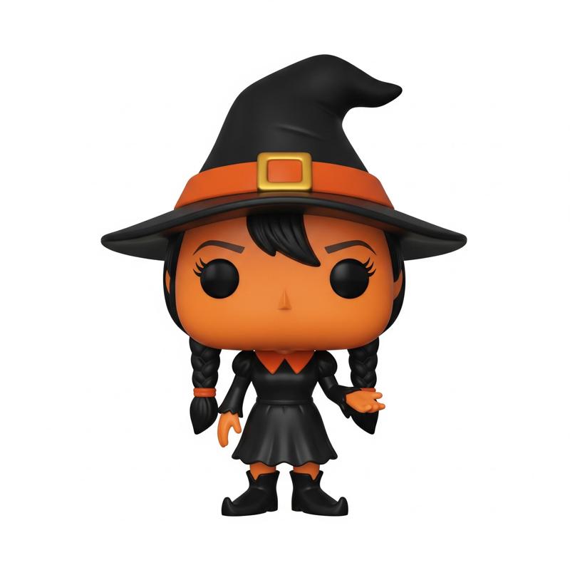 Halloween Witch Mini Funko made on 3D printer