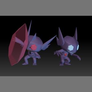 Pokemon Sableye Mega Evolution