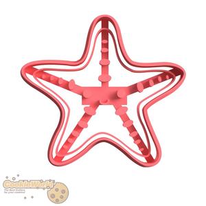 Seastar Cookie cutter & Stamp