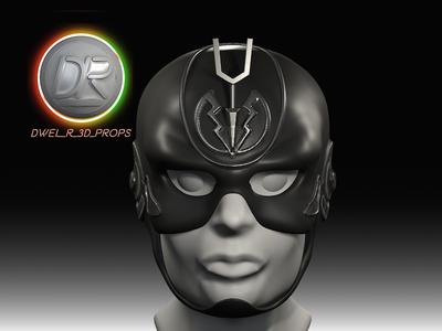Black Bolt Helmet